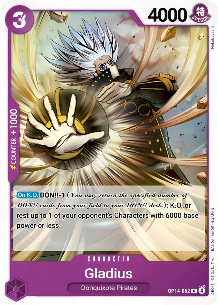 Gladius (OP14-062) One Piece card