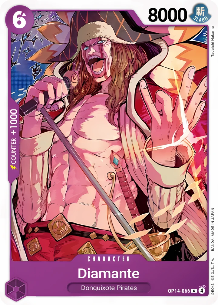 Diamante (OP14-066) One Piece card