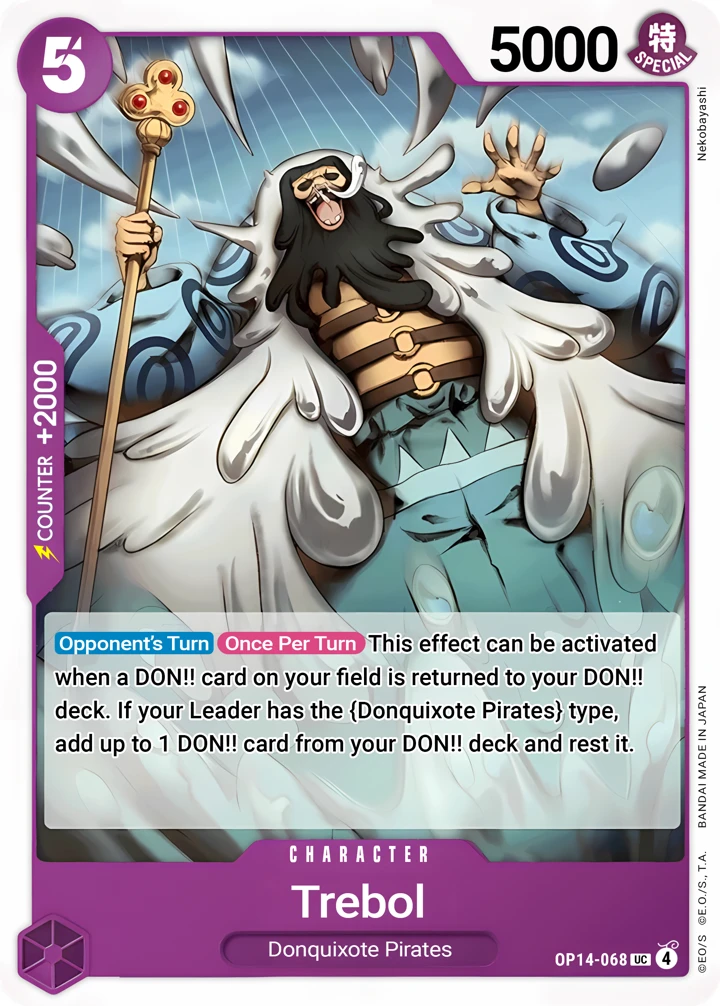 Trebol (OP14-068) One Piece card