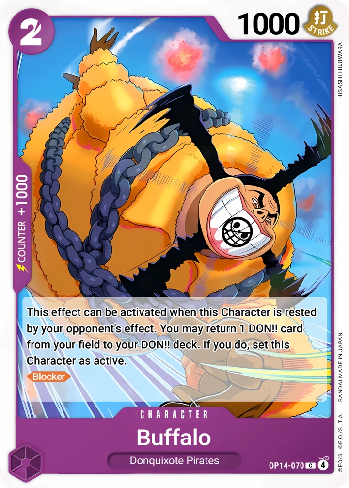 Buffalo (OP14-070) One Piece card