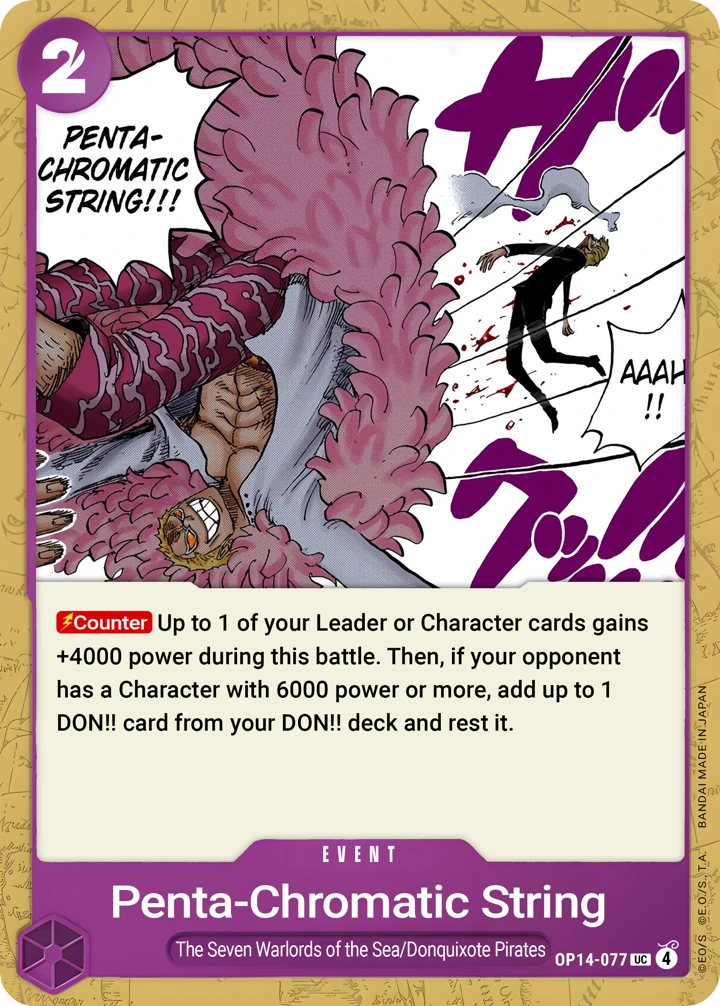 Penta-Chromatic String (OP14-077) One Piece card
