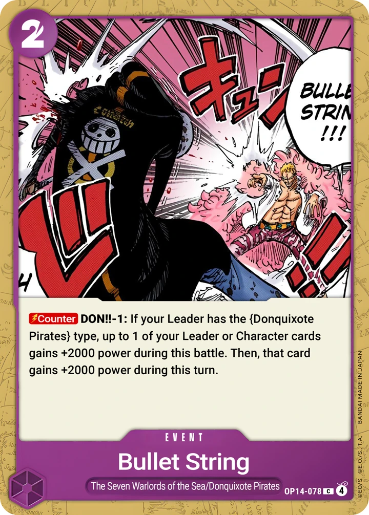 Bullet String (OP14-078) One Piece card