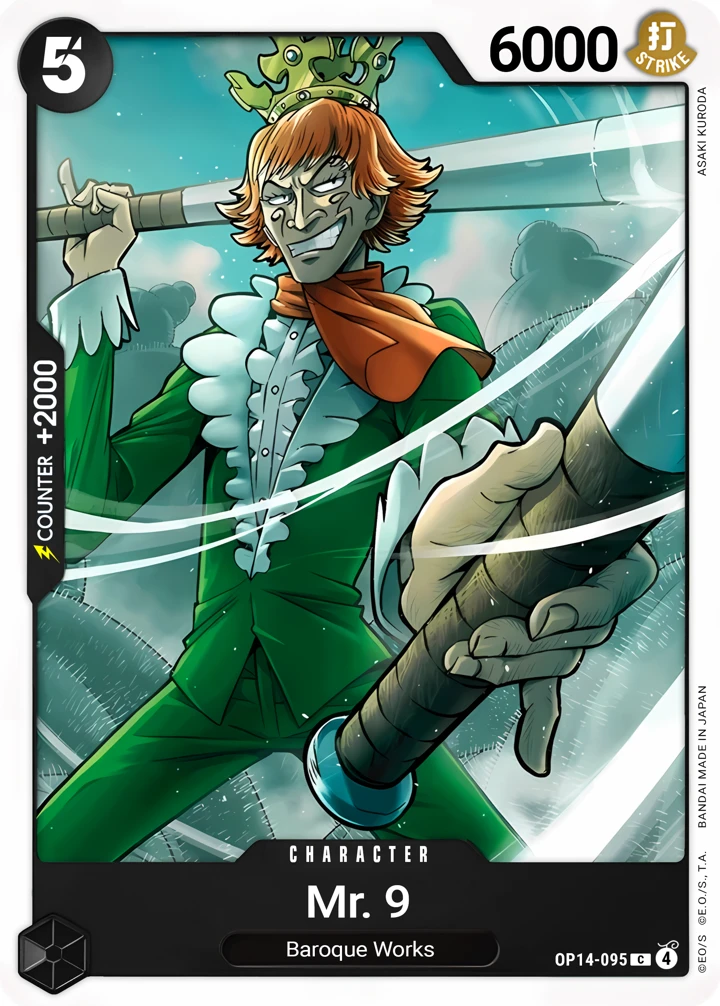 Mr.9 (OP14-095) One Piece card