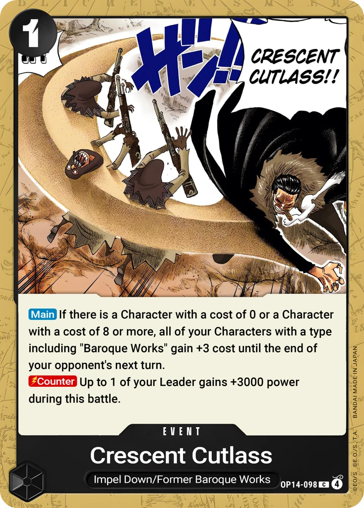 Crescent Cutlass (OP14-098) One Piece card