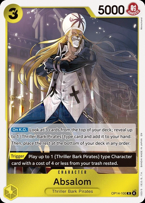 Absalom (OP14-100) One Piece card