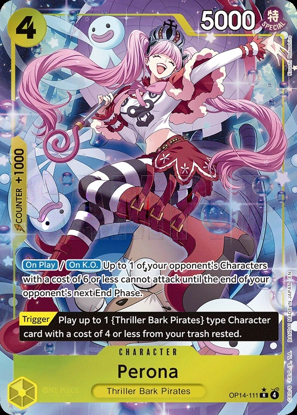 Perona (OP14-111_p1) Alt Art One Piece card