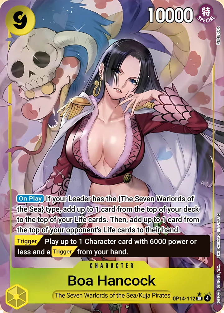 Boa Hancock (OP14-112_p1) Alt Art version