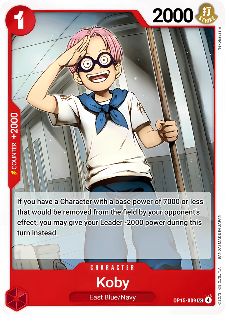 Koby (OP15-009) One Piece card