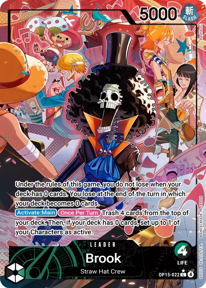 Brook (OP15-022_p1) Alt Art One Piece card