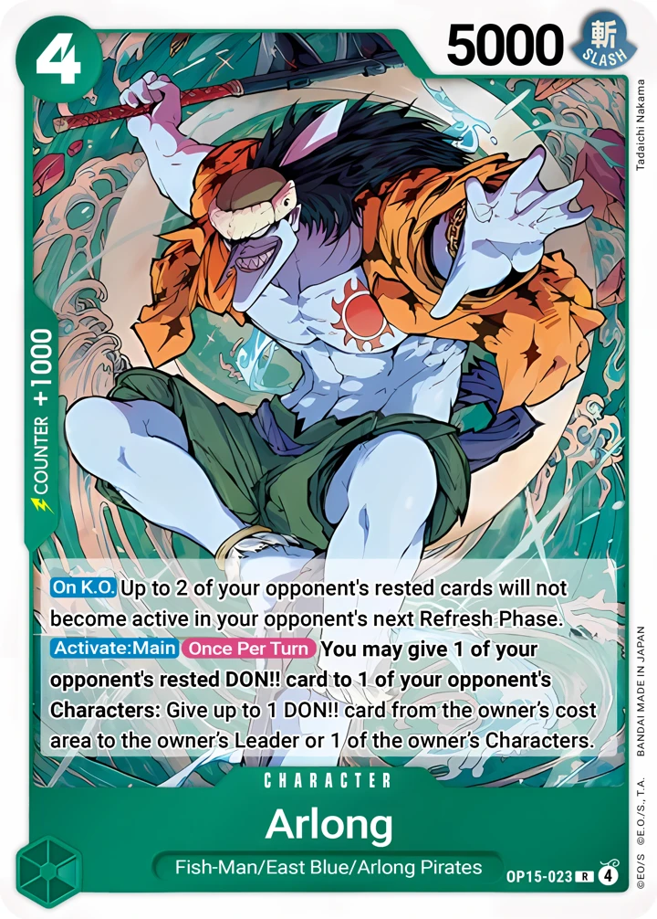 Arlong (OP15-023) One Piece card