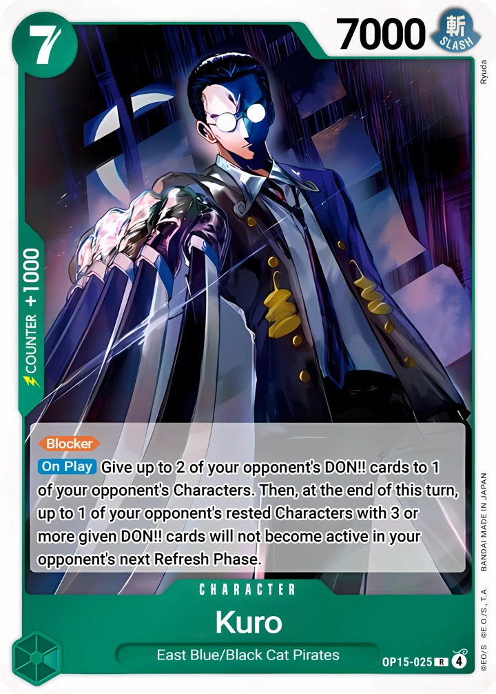 Kuro (OP15-025) One Piece card
