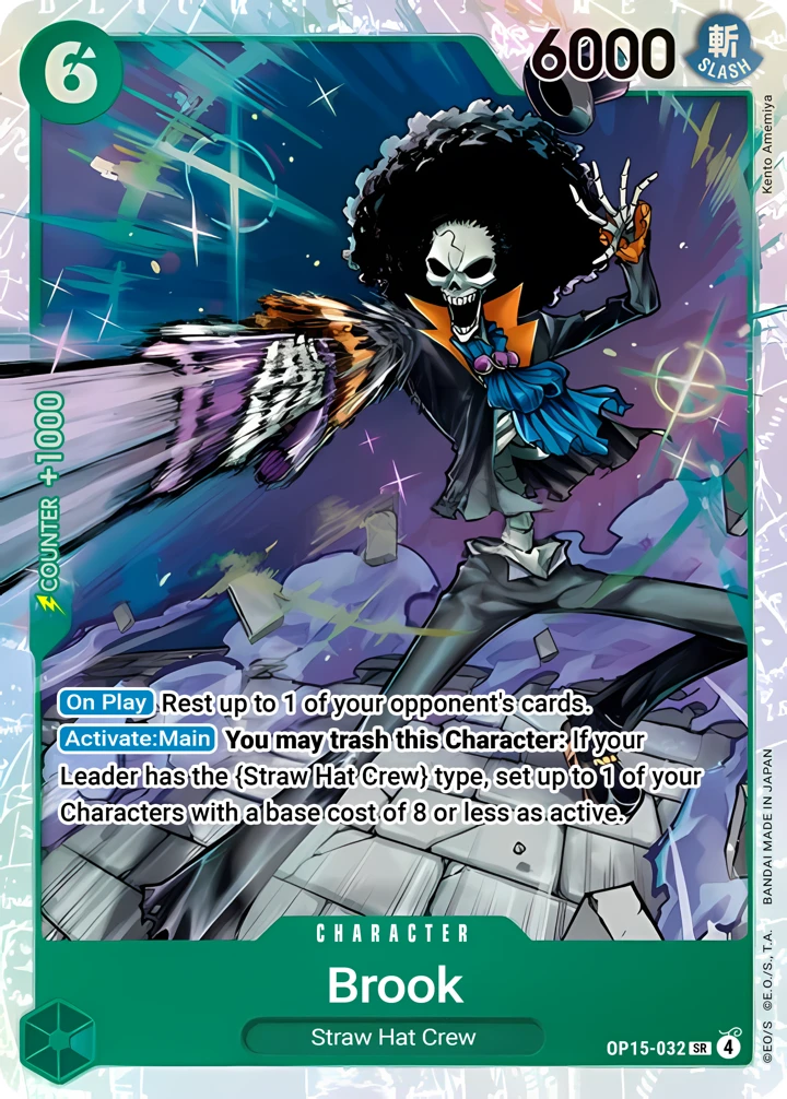 Brook (OP15-032) One Piece card