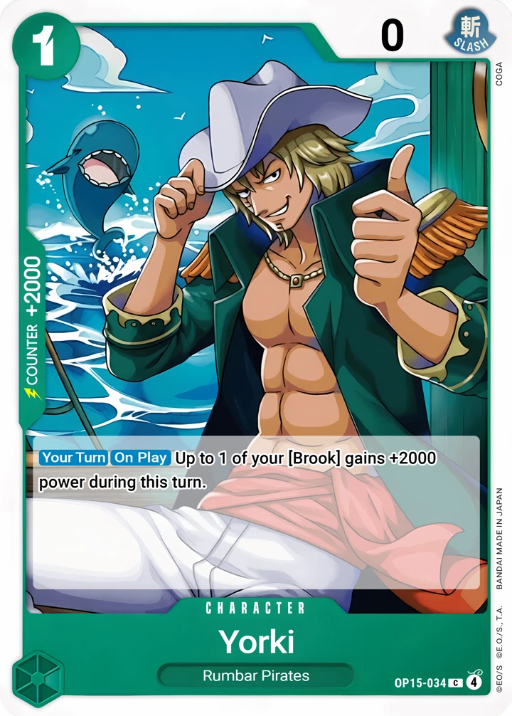 Yorki (OP15-034) One Piece card