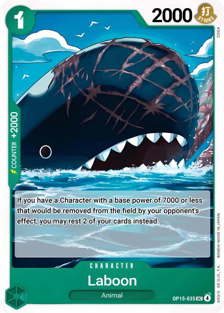 Laboon (OP15-035) One Piece card