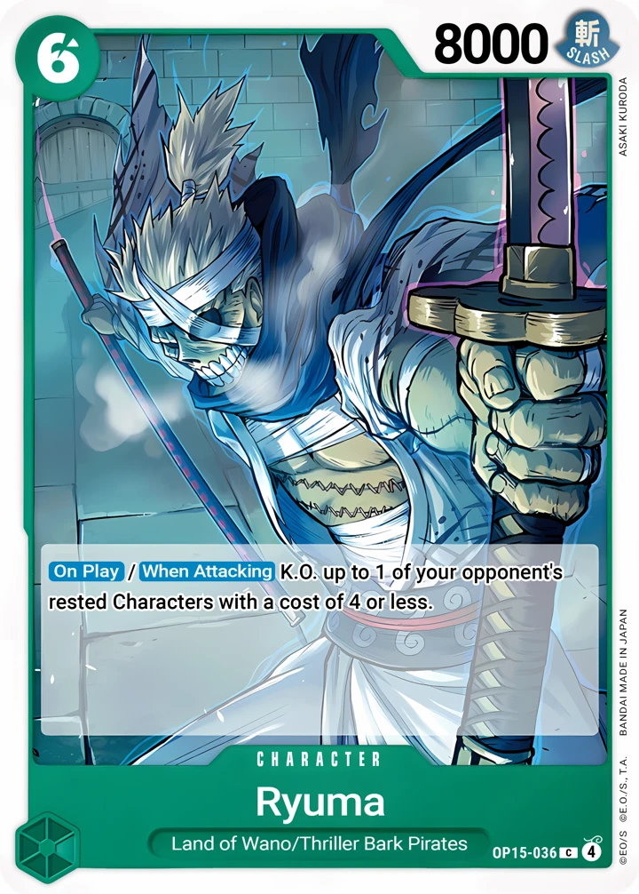 Ryuma (OP15-036) One Piece card