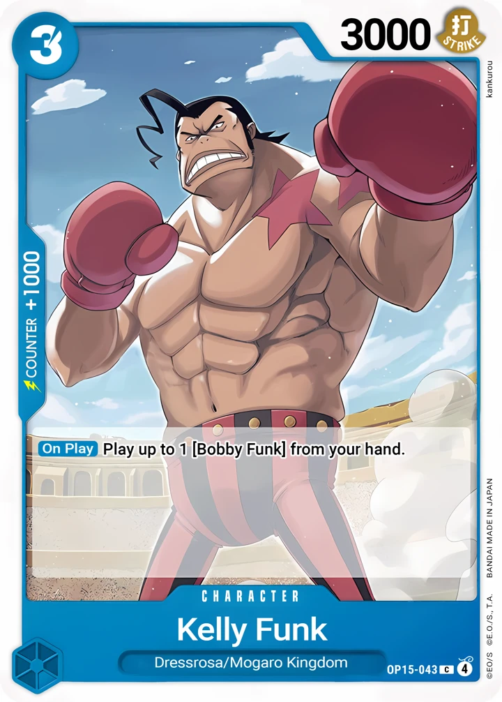 Kelly Funk (OP15-043) One Piece card