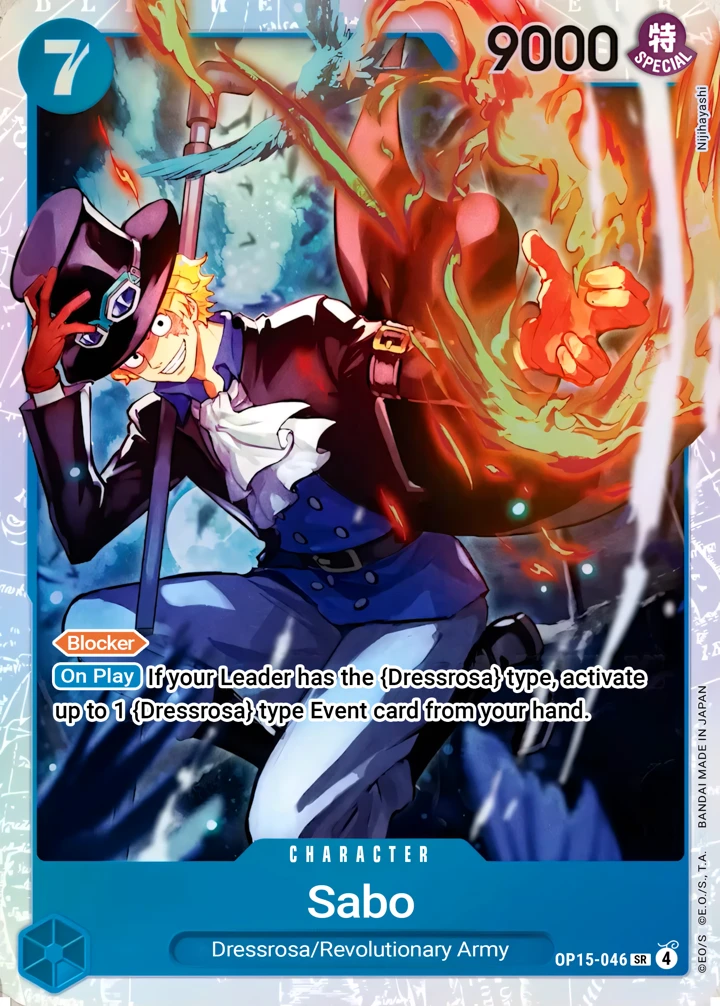Sabo (OP15-046) One Piece card