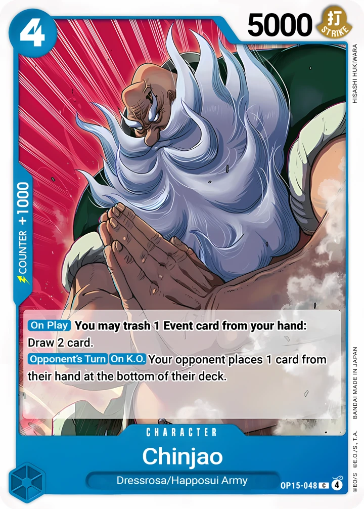 Chinjao (OP15-048) One Piece card