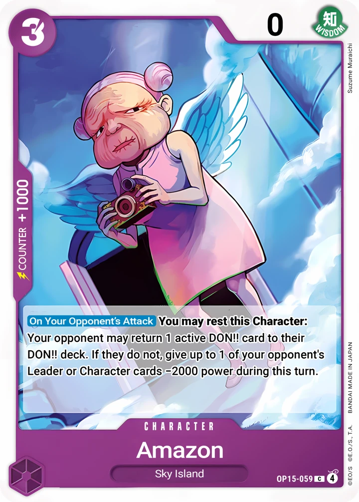 Amazon (OP15-059) One Piece Card Game card