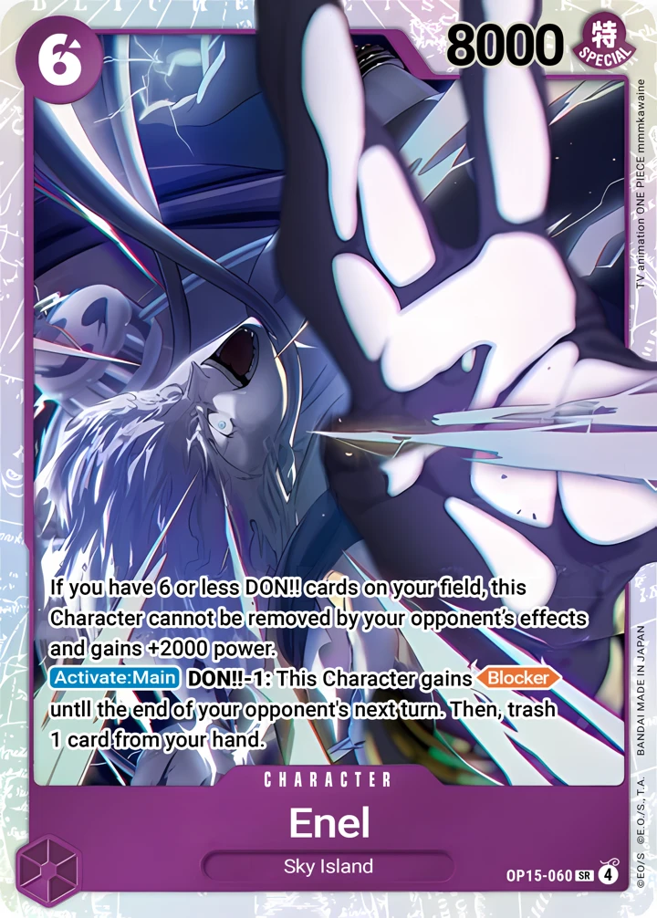 Enel (OP15-060) One Piece card