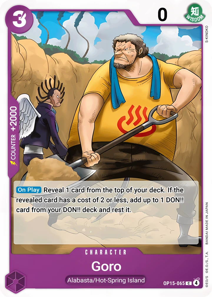 Goro (OP15-065) One Piece card