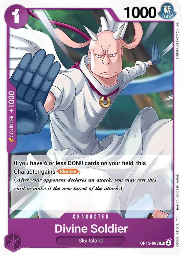 Heavenly Warriors (OP15-068) One Piece card