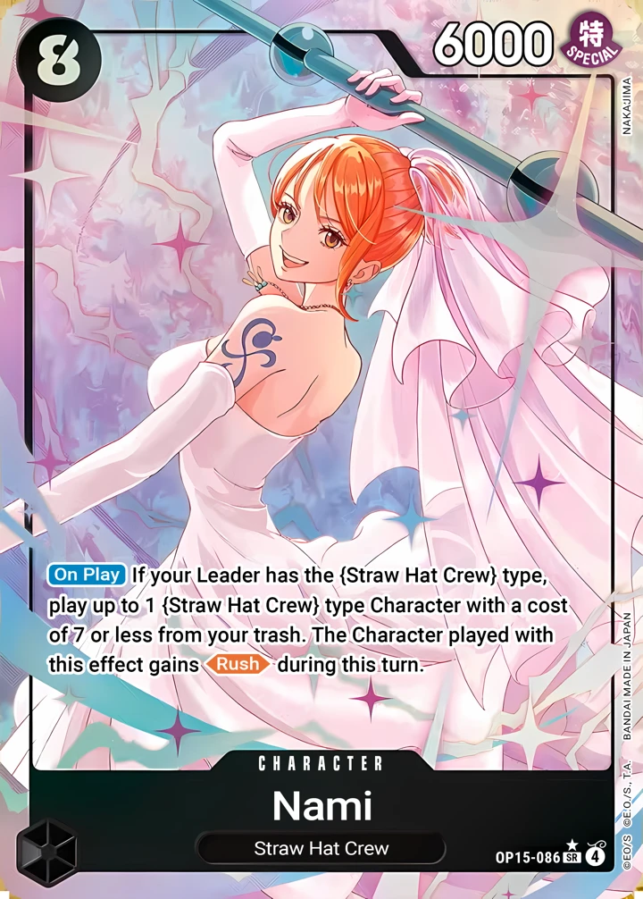 Nami (OP15-086_p1) Alt Art One Piece card