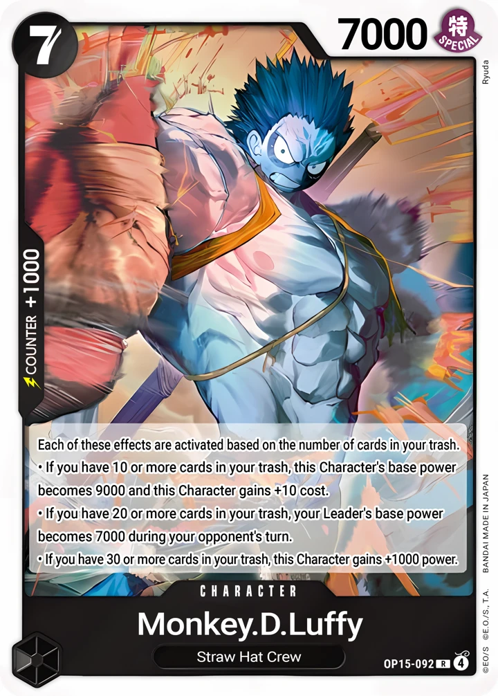 Monkey.D.Luffy (OP15-092) One Piece card