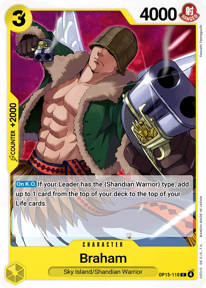 Braham (OP15-110) One Piece card