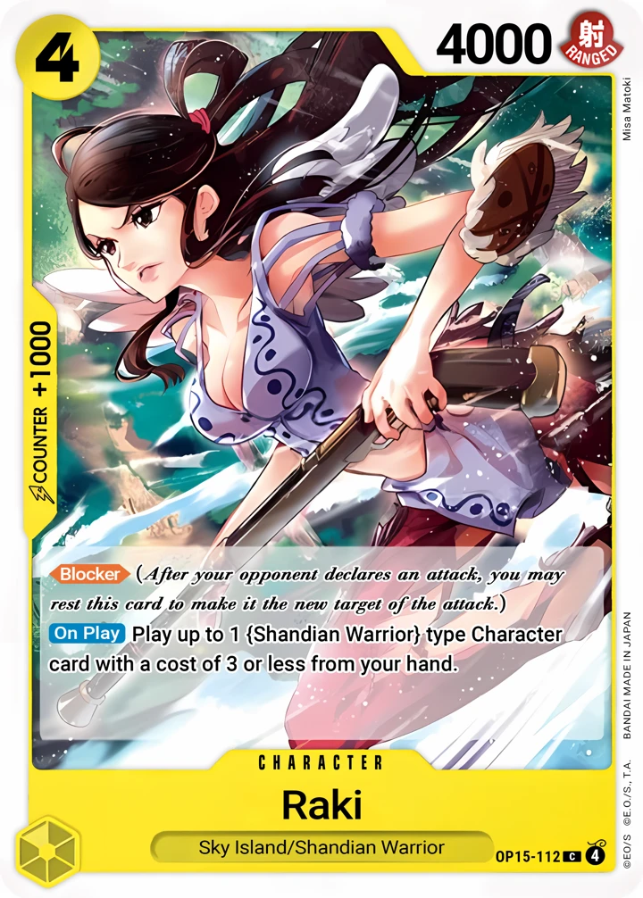 Raki (OP15-112) One Piece card