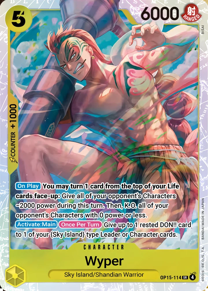 Wyper (OP15-114) One Piece card