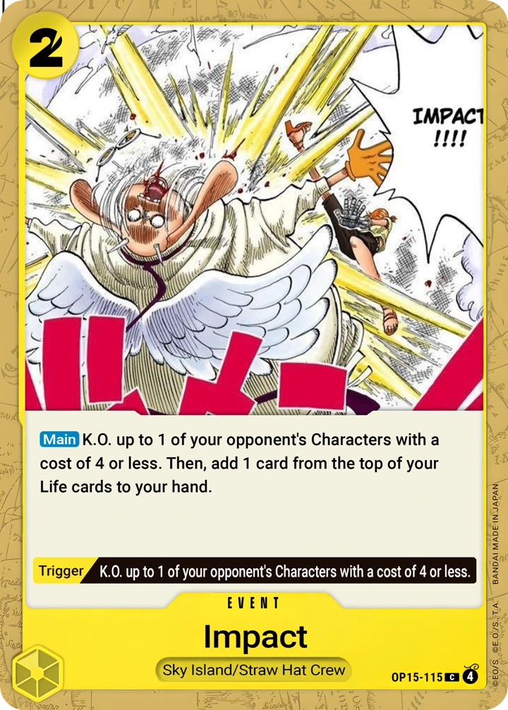 Impact Dial (OP15-115) One Piece card