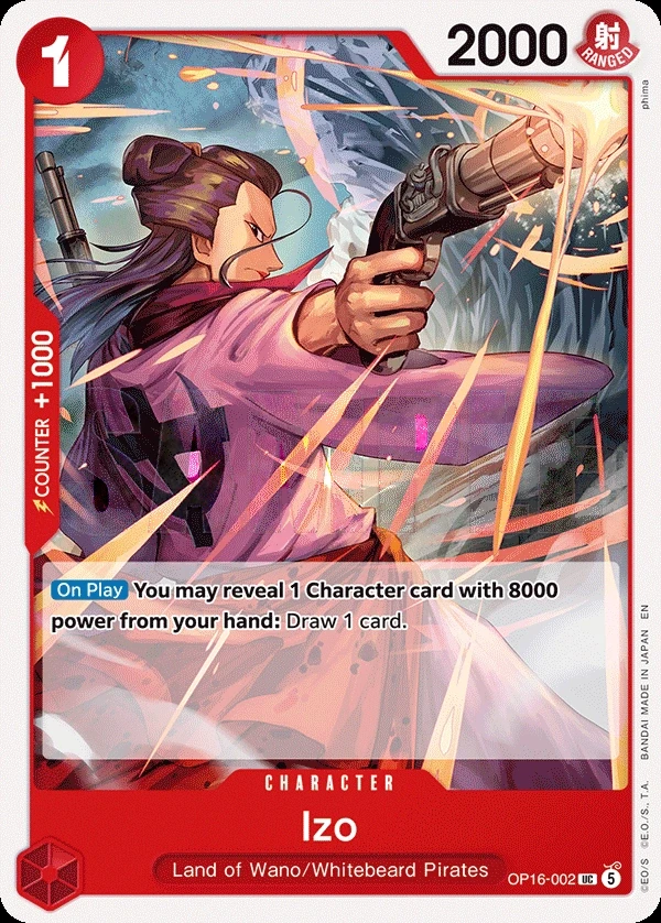 Izo (OP16-002) One Piece card