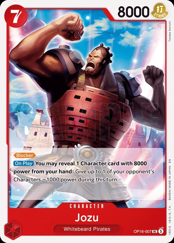 Jozu (OP16-007) One Piece card