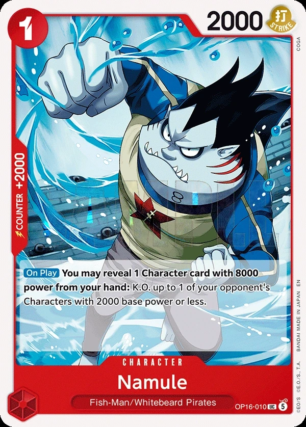 Namule (OP16-010) One Piece card