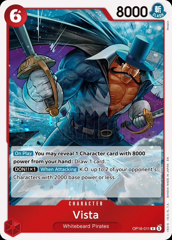 Vista (OP16-011) One Piece card