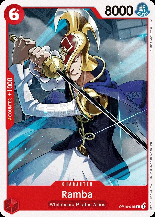 Ramba (OP16-016) One Piece card