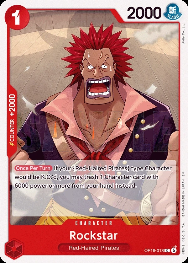 Rockstar (OP16-018) One Piece card