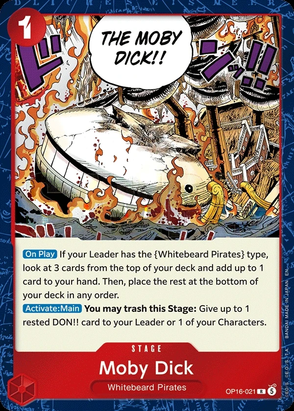 Moby Dick (OP16-021) One Piece card