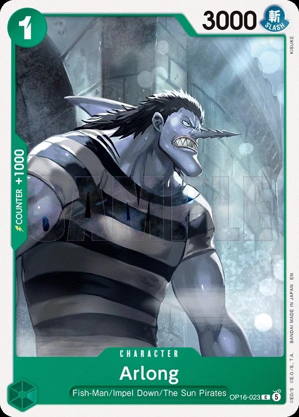Arlong (OP16-023) One Piece card