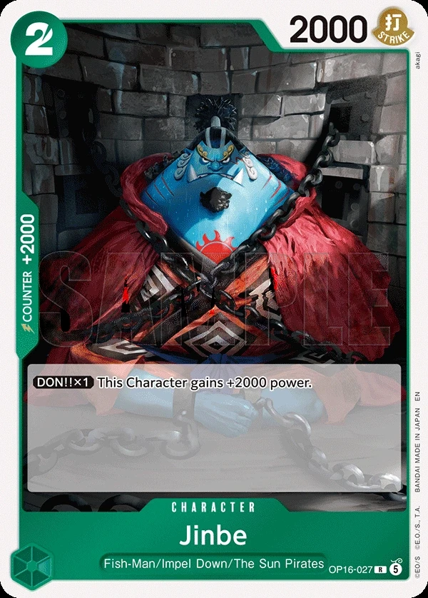 Jinbe (OP16-027) One Piece card