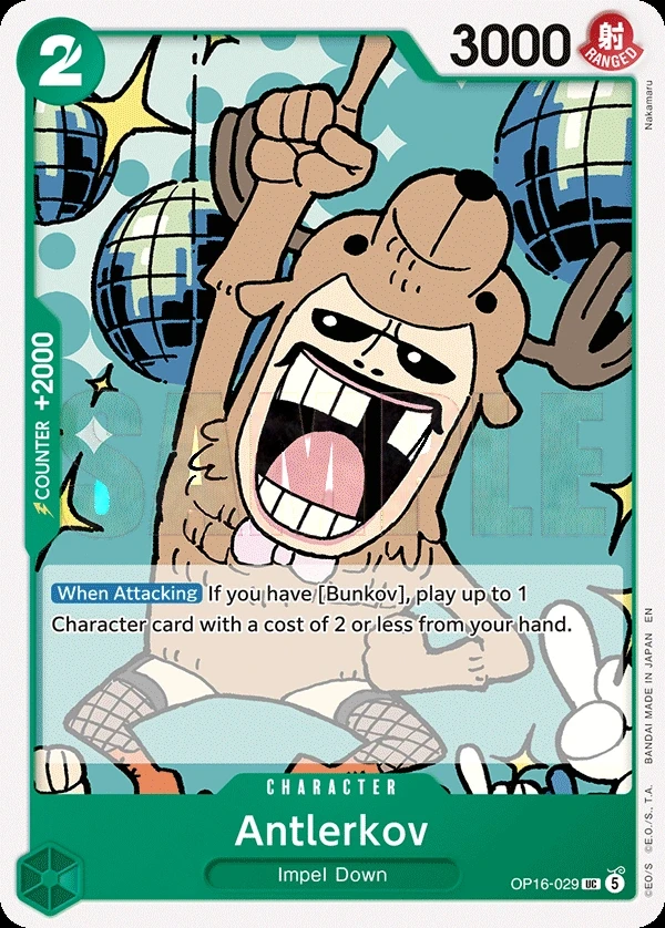 Antlerkov (OP16-029) One Piece card