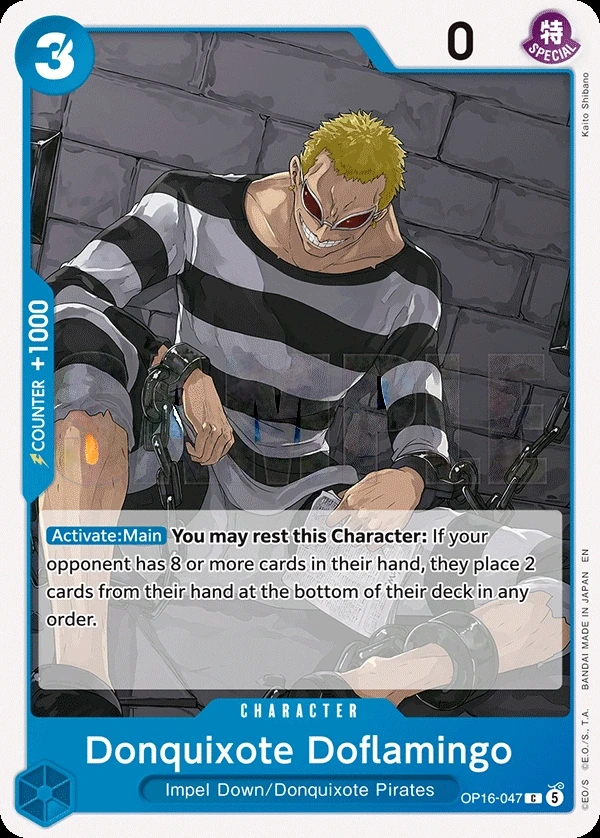 Donquixote Doflamingo (OP16-047) One Piece card