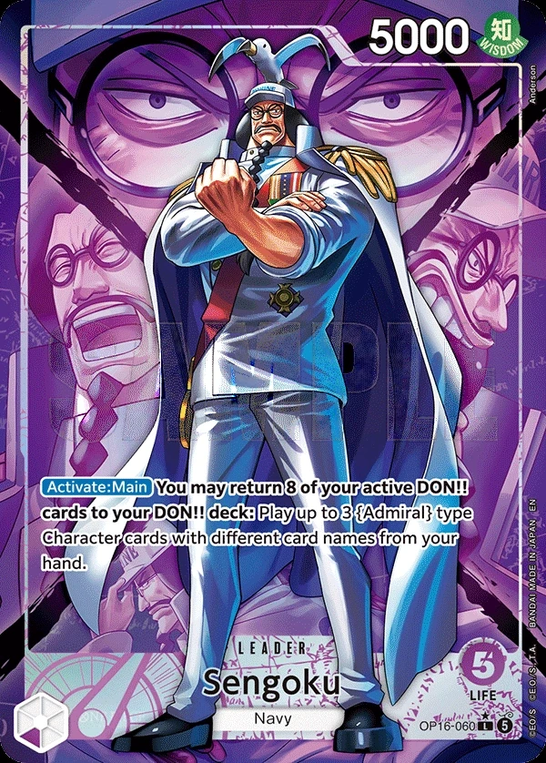 Sengoku (OP16-060_p1) Alt Art One Piece card