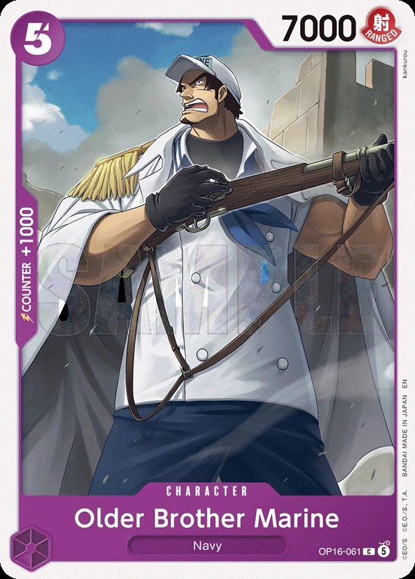 Older Brother Marine (OP16-061) One Piece card
