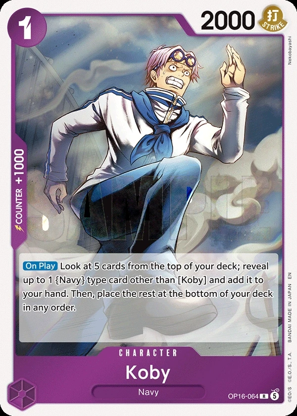 Koby (OP16-064) One Piece card
