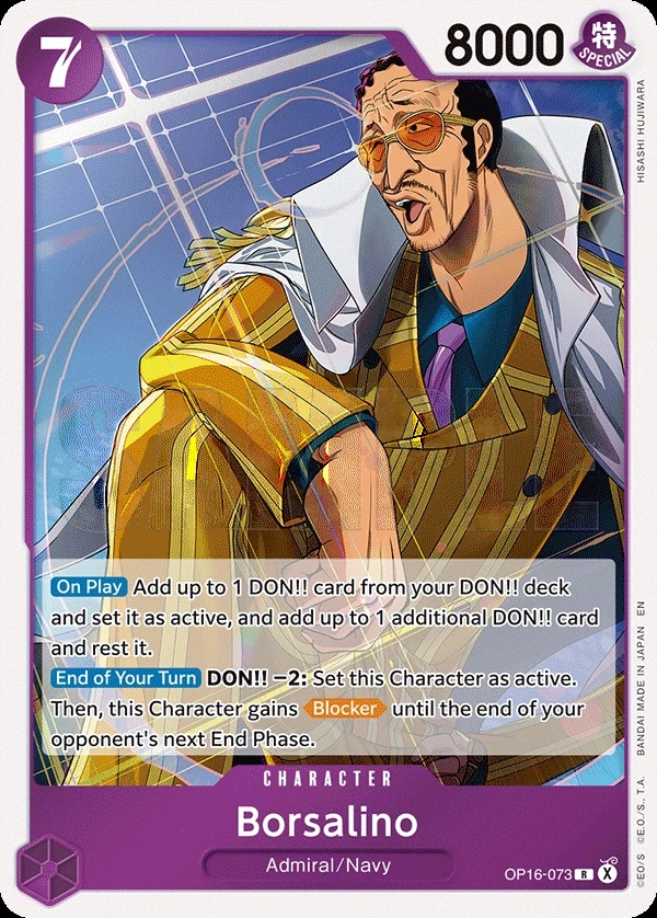 Borsalino (OP16-073) One Piece card