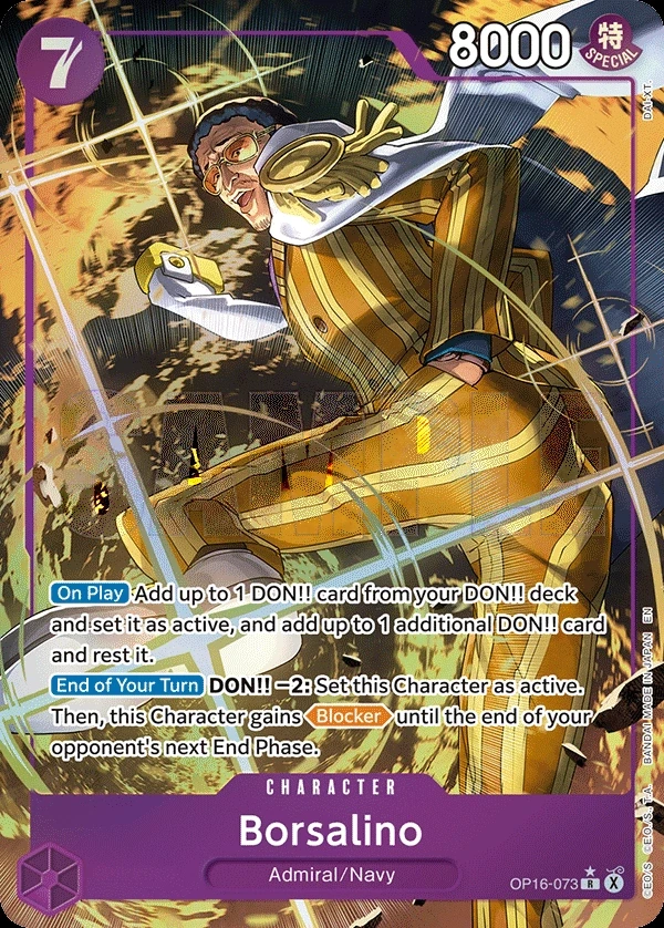 Borsalino (OP16-073_p1) Alt Art One Piece card