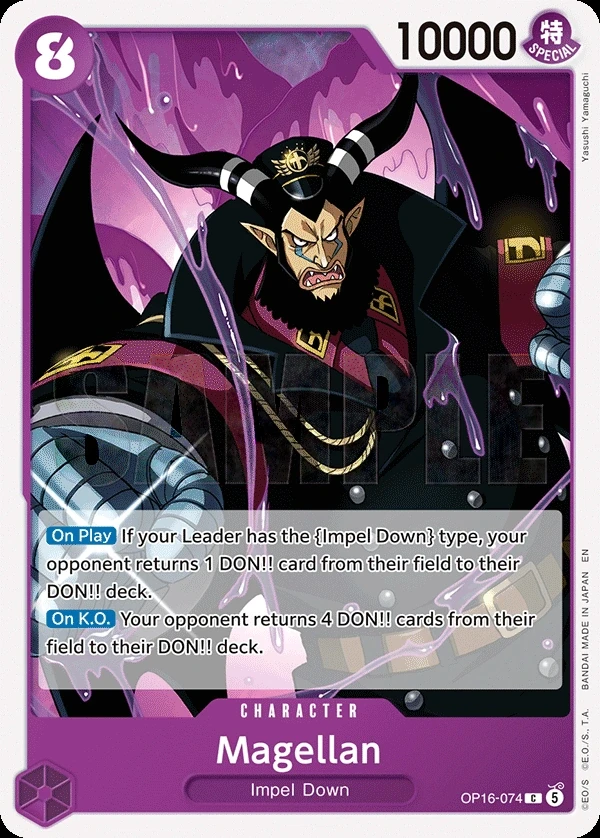 Magellan (OP16-074) One Piece card