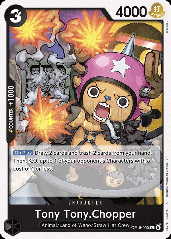 Tony Tony.Chopper (OP16-090) One Piece card